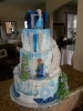 Frozen Cake with stairs